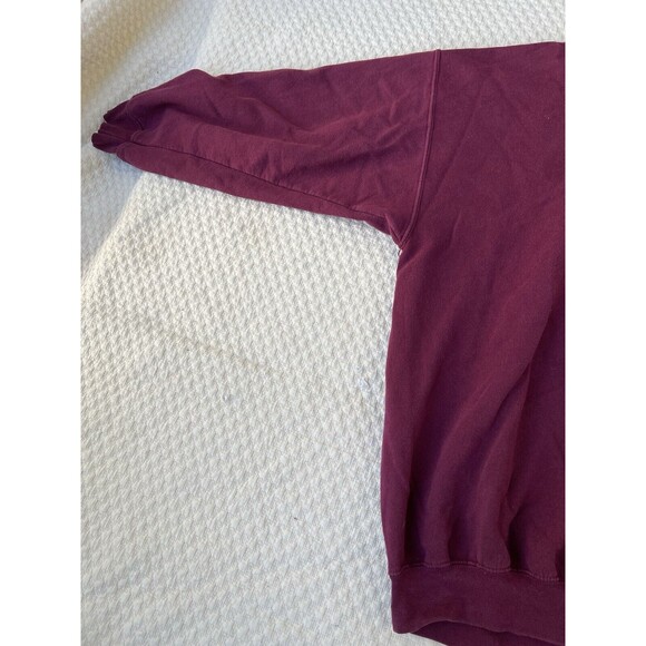 Grizzlies Montana Sweatshirt Pullover Embroidered Maroon XXL 2X VTG Gildan Heavy - Picture 6 of 14